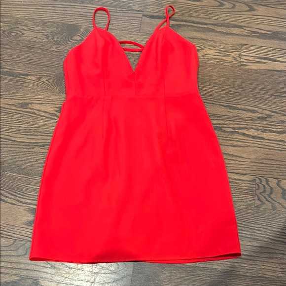 NBD Dresses & Skirts - NBD Red Sleeveless Dress